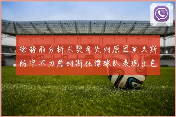 徐静雨分析东契奇失利原因里夫斯防守不力詹姆斯独撑球队表现出色